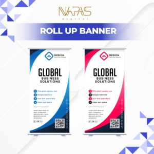 Jasa cetak Roll Banner termurah